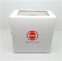 Watch Hip Hop Man Leather in Steel HWU0208 - HWU0208